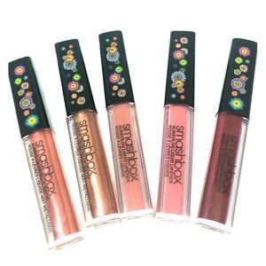 Set of 5 liquid lipstick minis, smashbox